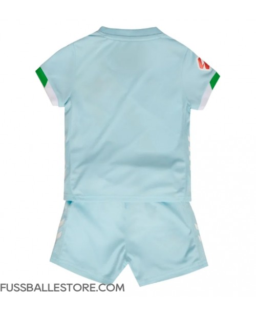 Günstige Real Betis Auswärts Trikotsatzt Kinder 2025-26 Kurzarm (+ Kurze Hosen)